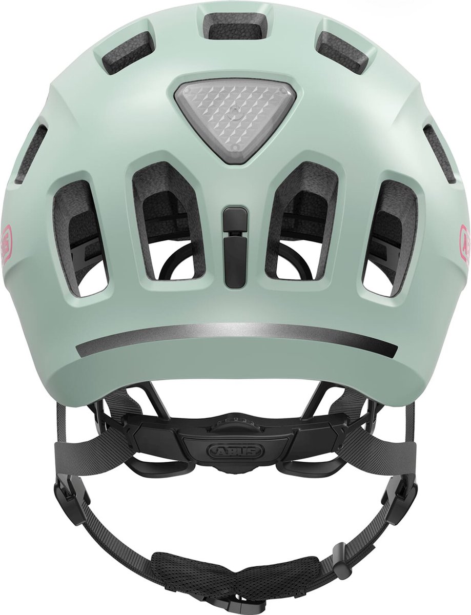 Abus Youn-I 2.0, casco da bici, junior, verde chiaro