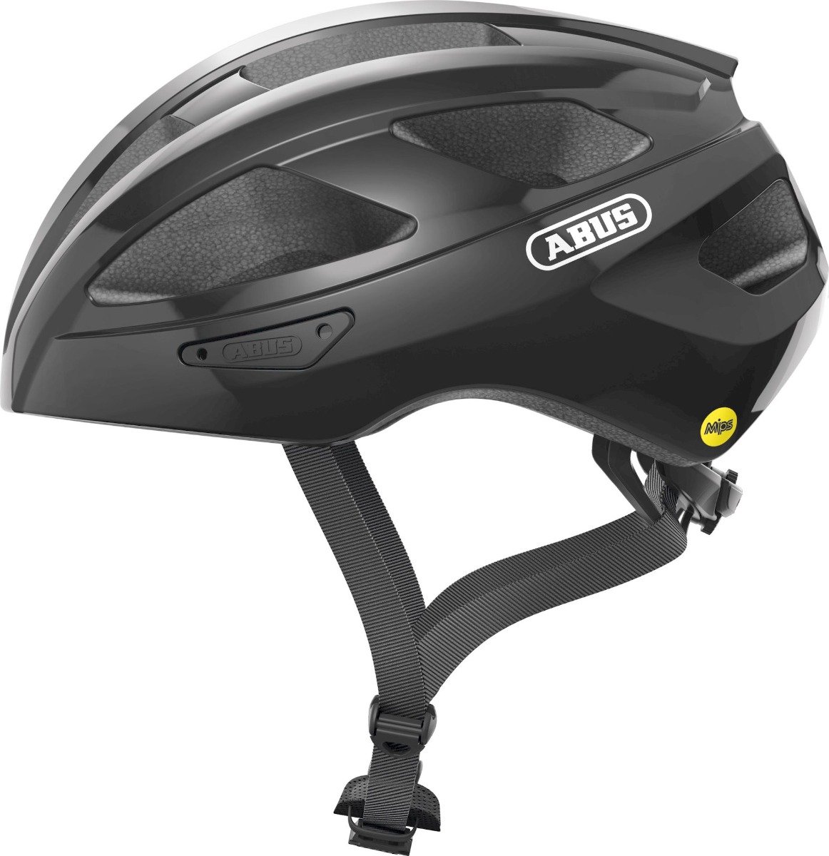 Abus Macator MIPS, casco da bici, nero