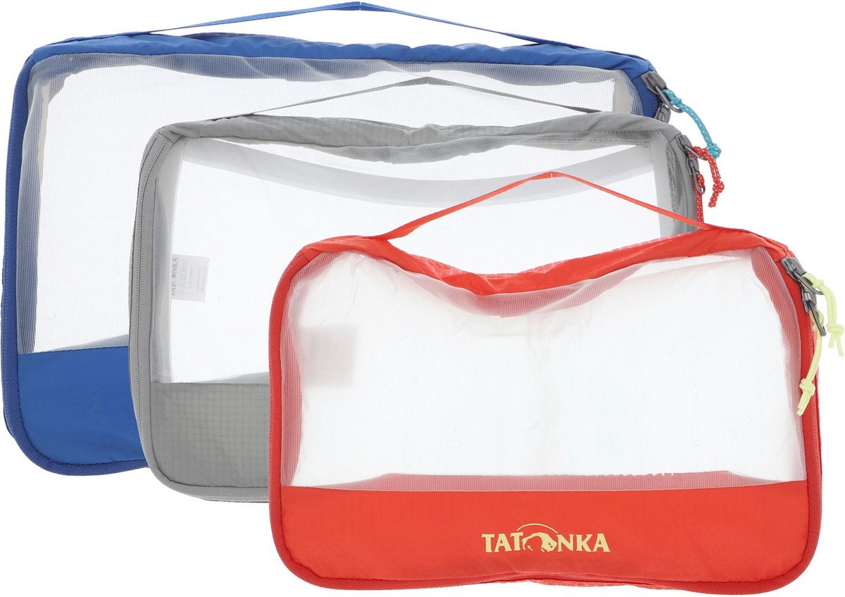 Tatonka Mesh Bag Set III, cubo da imballaggio, multicolore