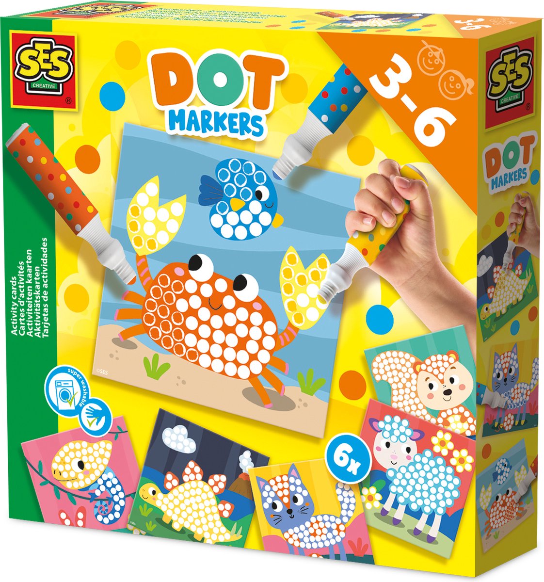 SES Creative Dot markers - Activity cards