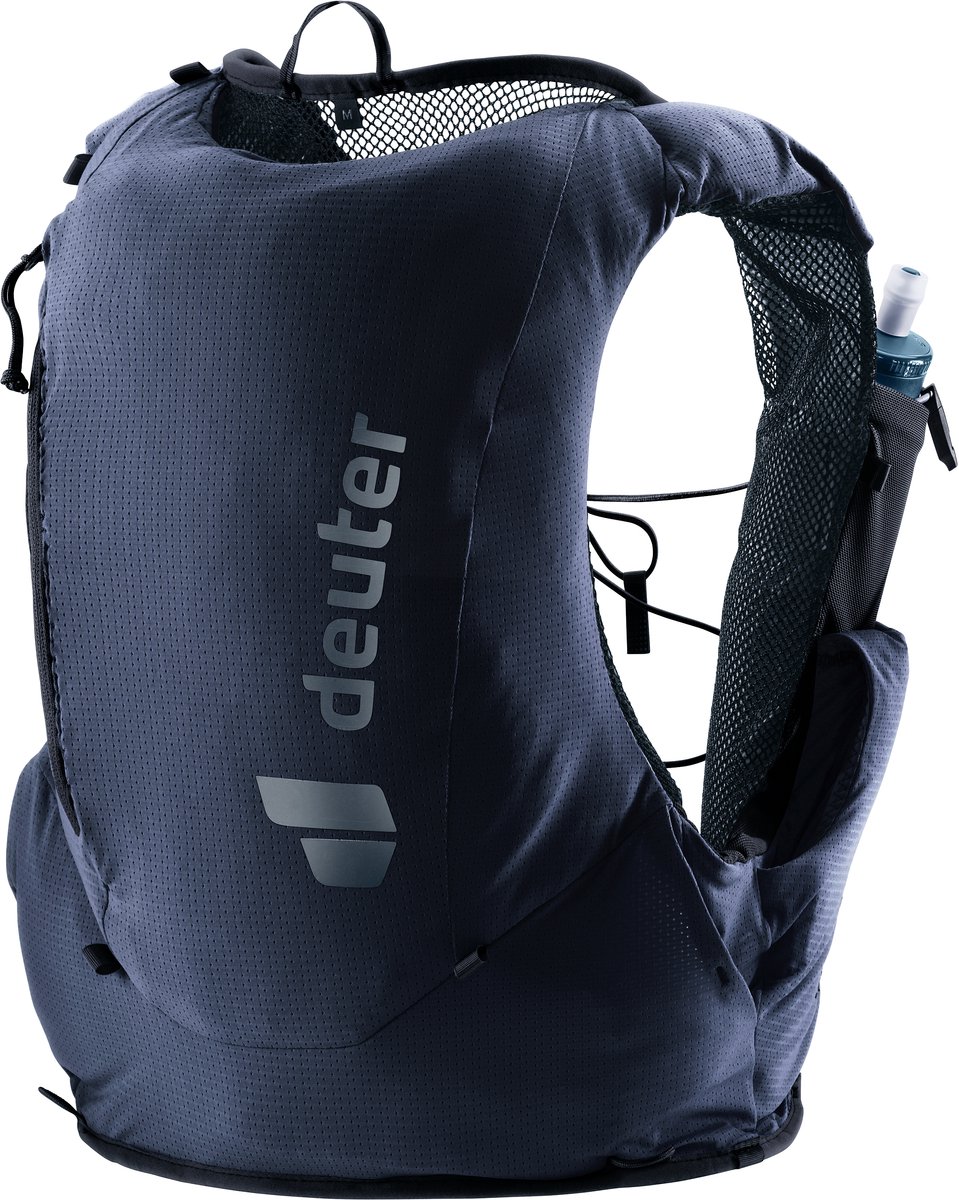 Deuter Traick 9, zaino da corsa, nero