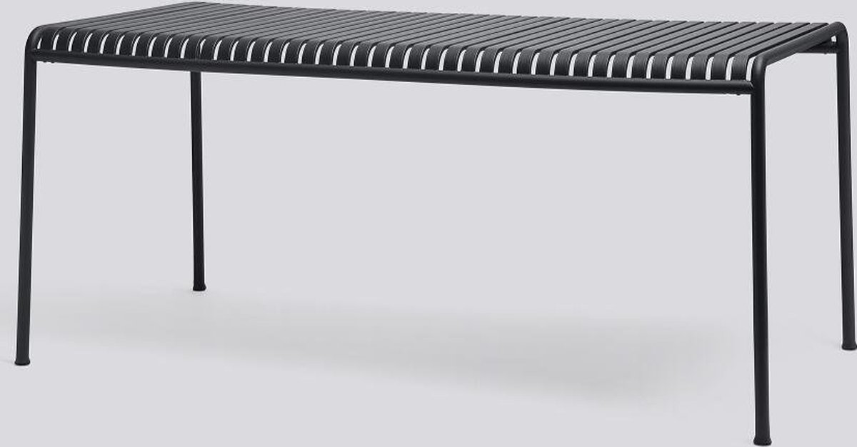 HAY Mesa de comedor Palissade 170x90 cm Anthracite