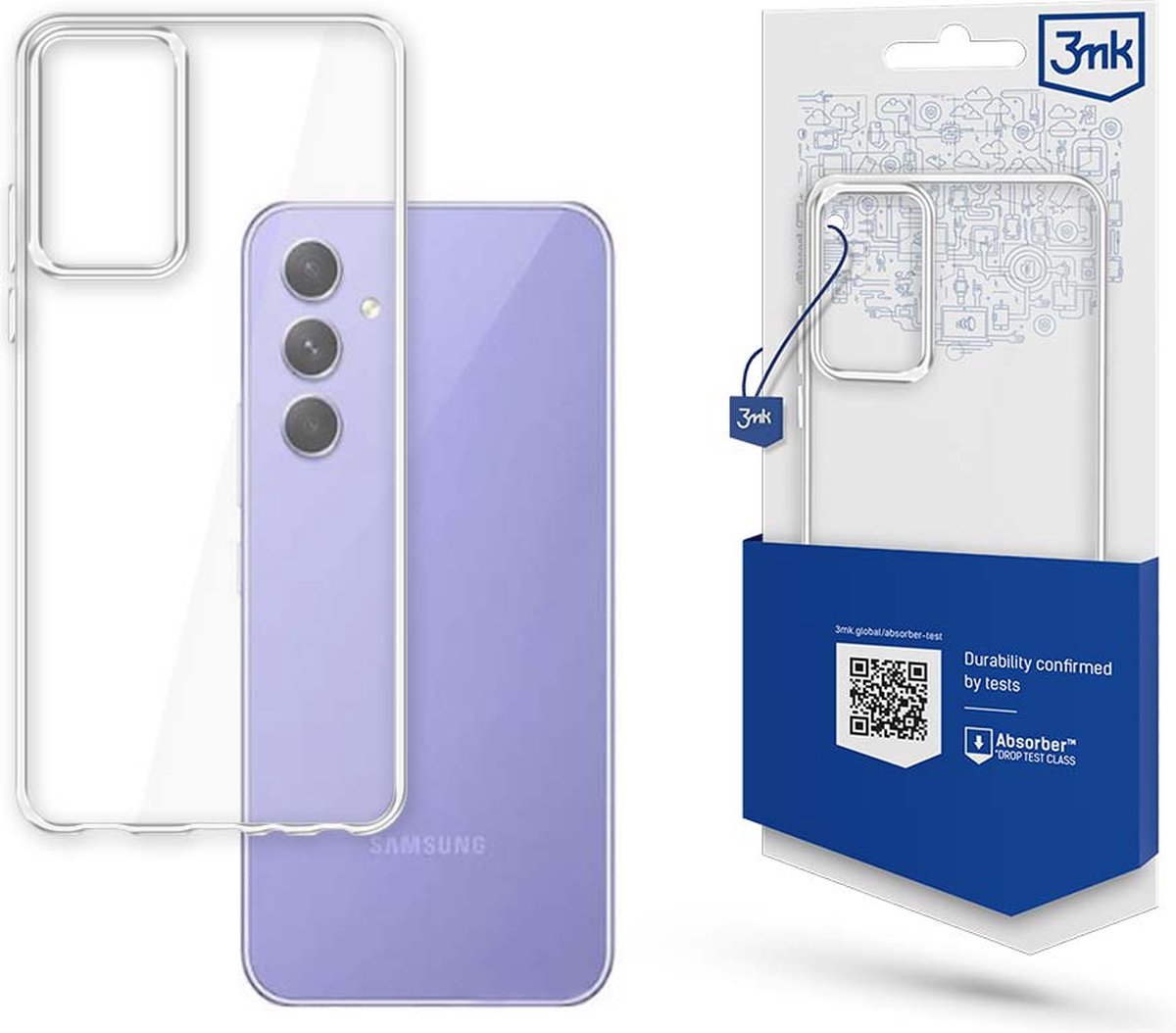 3mk Armor Case Series Transparent - Samsung Galaxy A54 5G