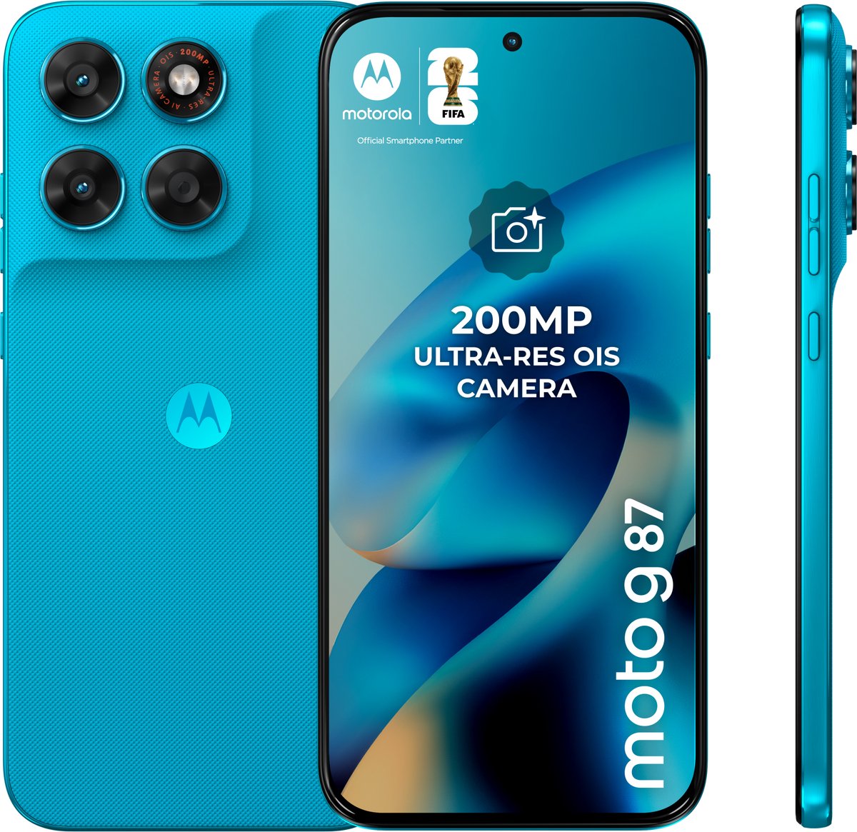 Motorola moto g87 256GB/8GB - PANTONE Blue Atoll