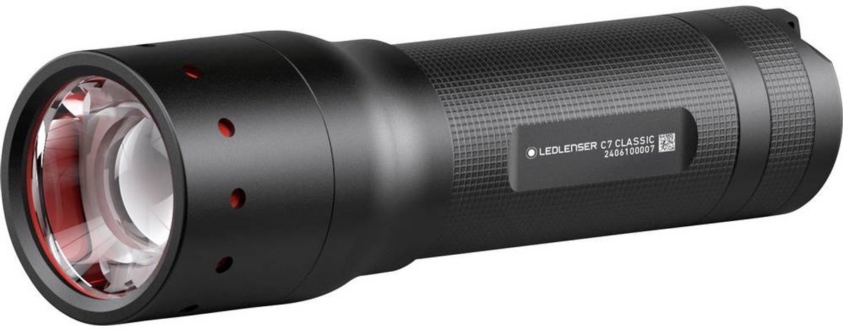 Ledlenser C7 Classic, torcia, nero