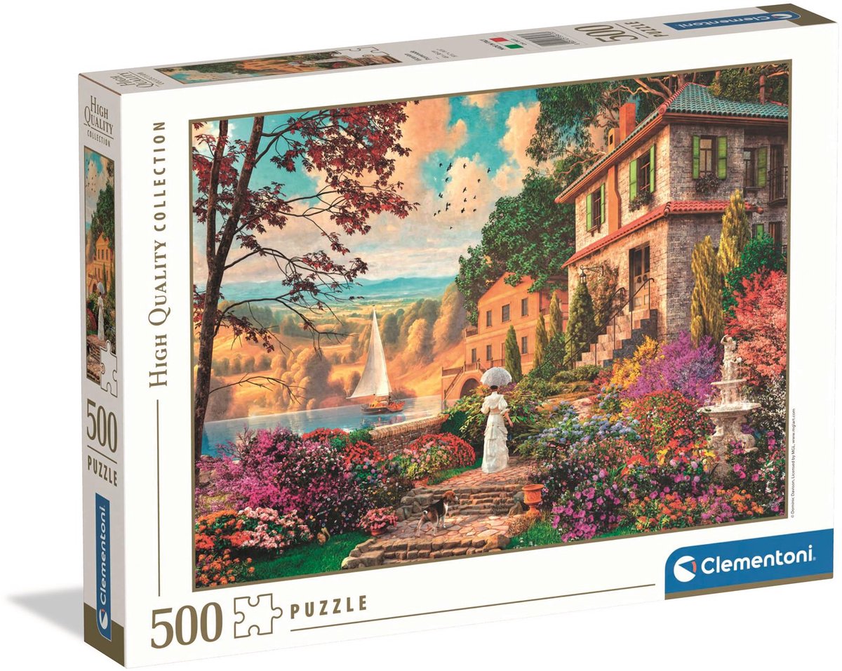 Clementoni Puzzle HQC Victorian Promenade 2026 500 pieces 2D Puslespil