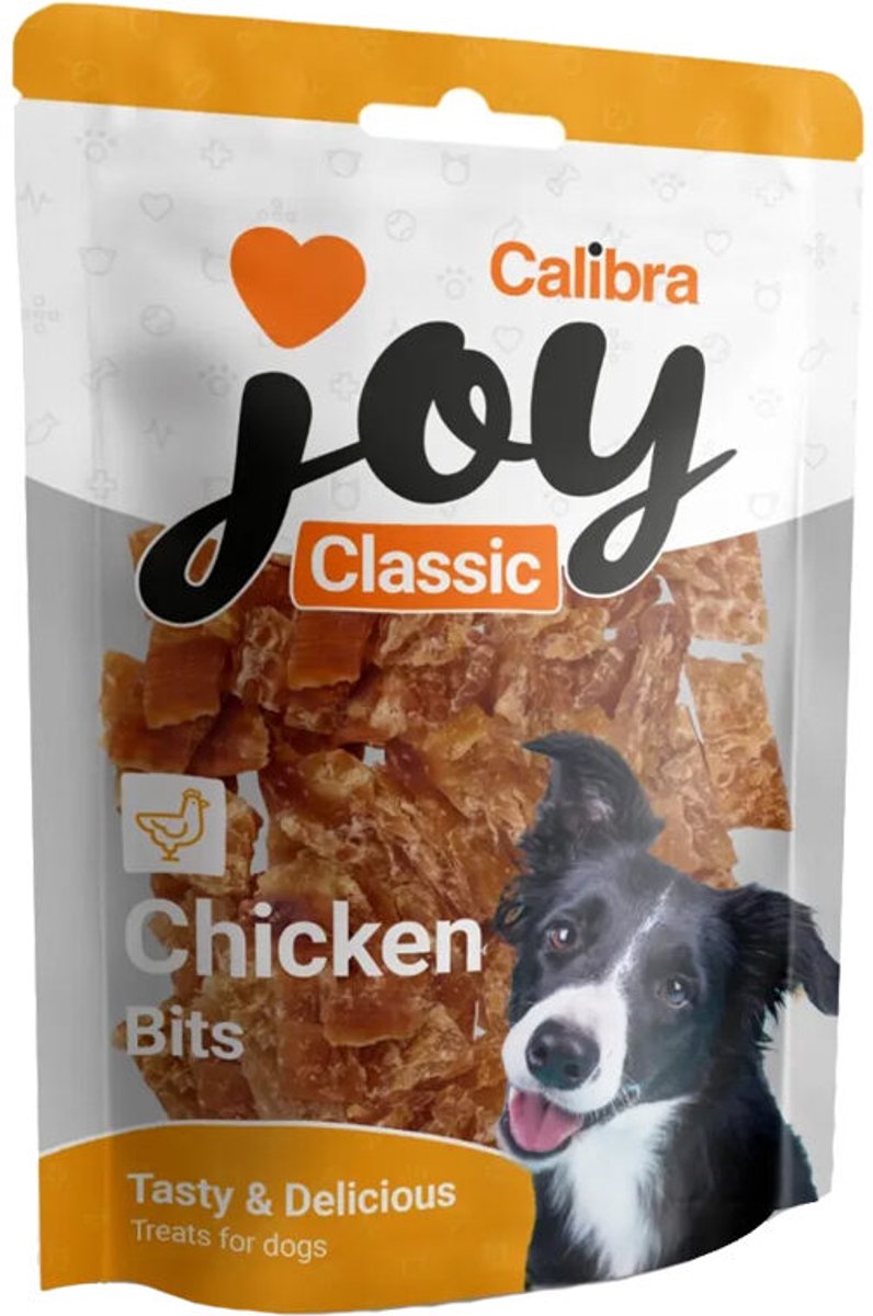 Calibra Joy Dog Classic Kyllingebidder 80g