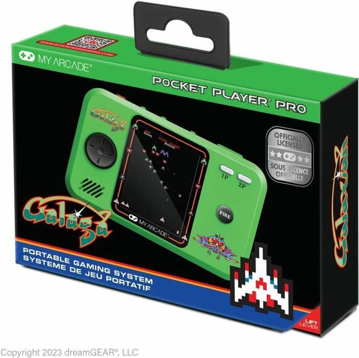 My Arcade GALAGA POCKET PLAYER PRO