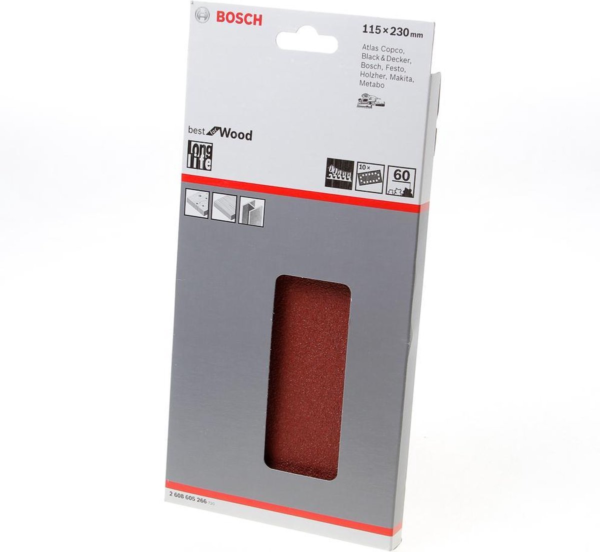 Bosch Expert C470 Sanding Sheets P60 10pcs