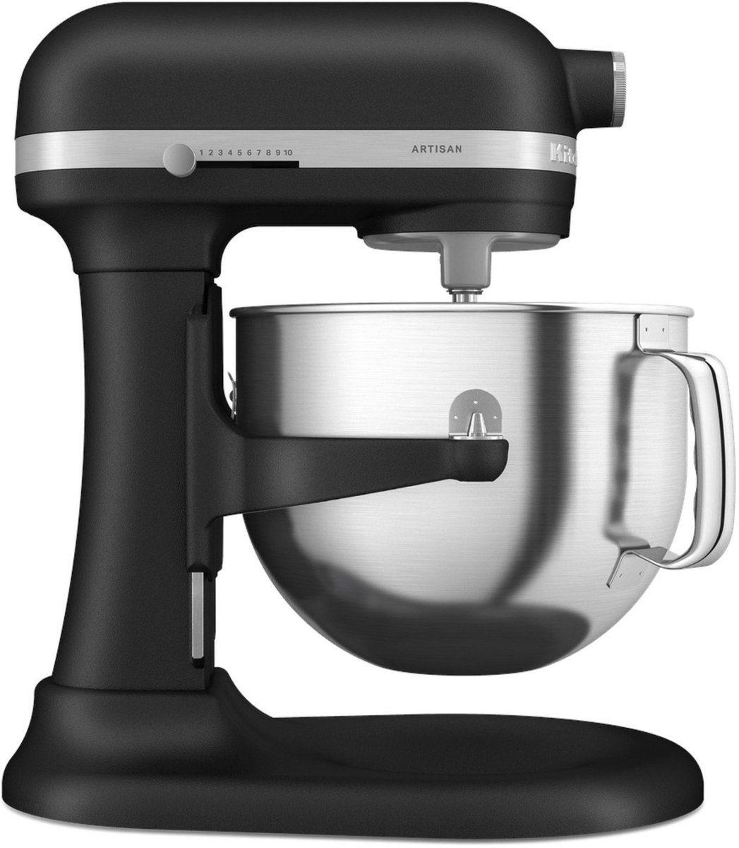 KitchenAid Køkkenmaskine 5KSM70SHXEBK Artisan 6.6 L - Cast Iron Black