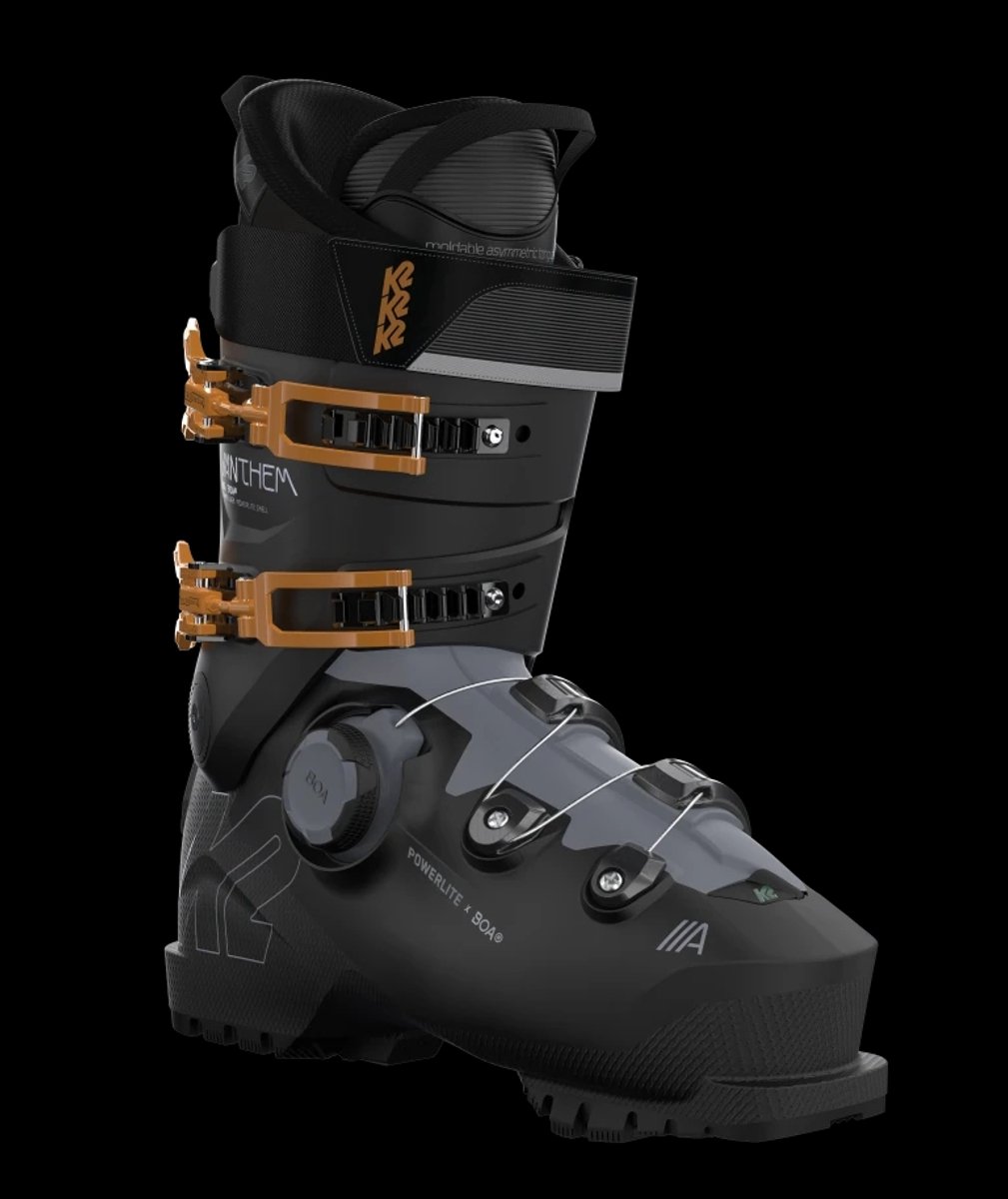 K2 Anthem 85 BOA, buty narciarskie, damskie, ciemnoszare