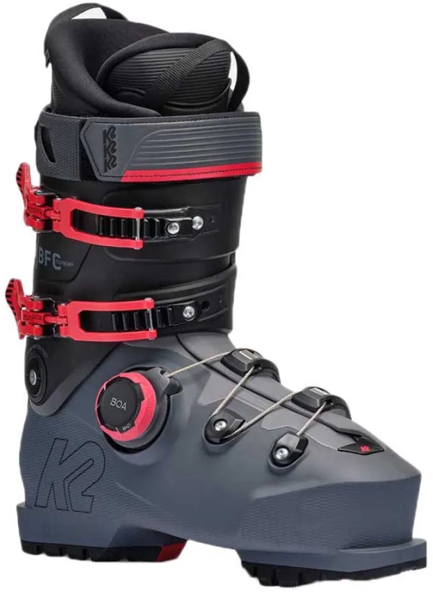 K2, BFC 110 BOA, buty narciarskie, męskie, czarno-szare