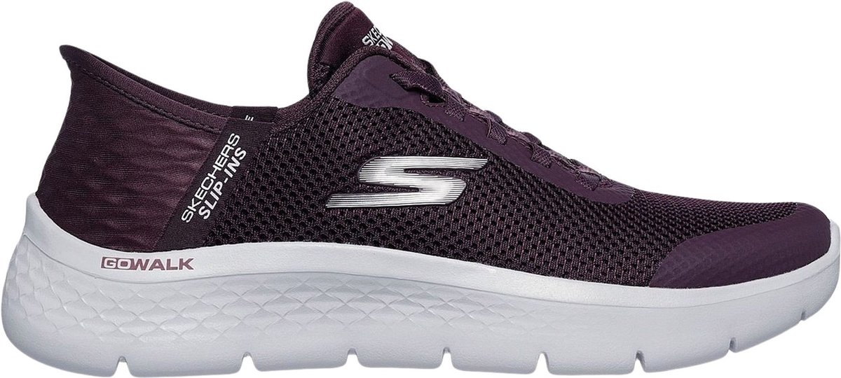 Skechers Go Walk Flex - Grand Entry, buty outdoor, dama, czerwony