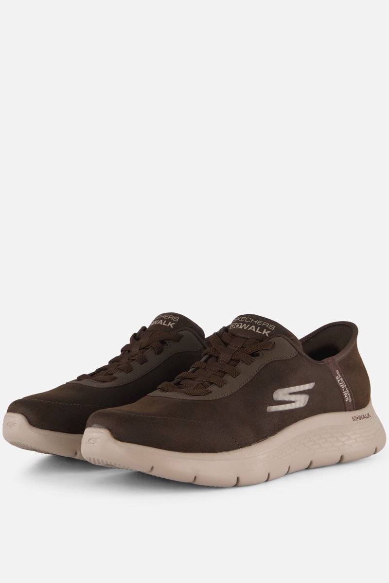 Skechers Go Walk Flex - Smooth Motion, buty outdoor, mężczyzna, brązowy