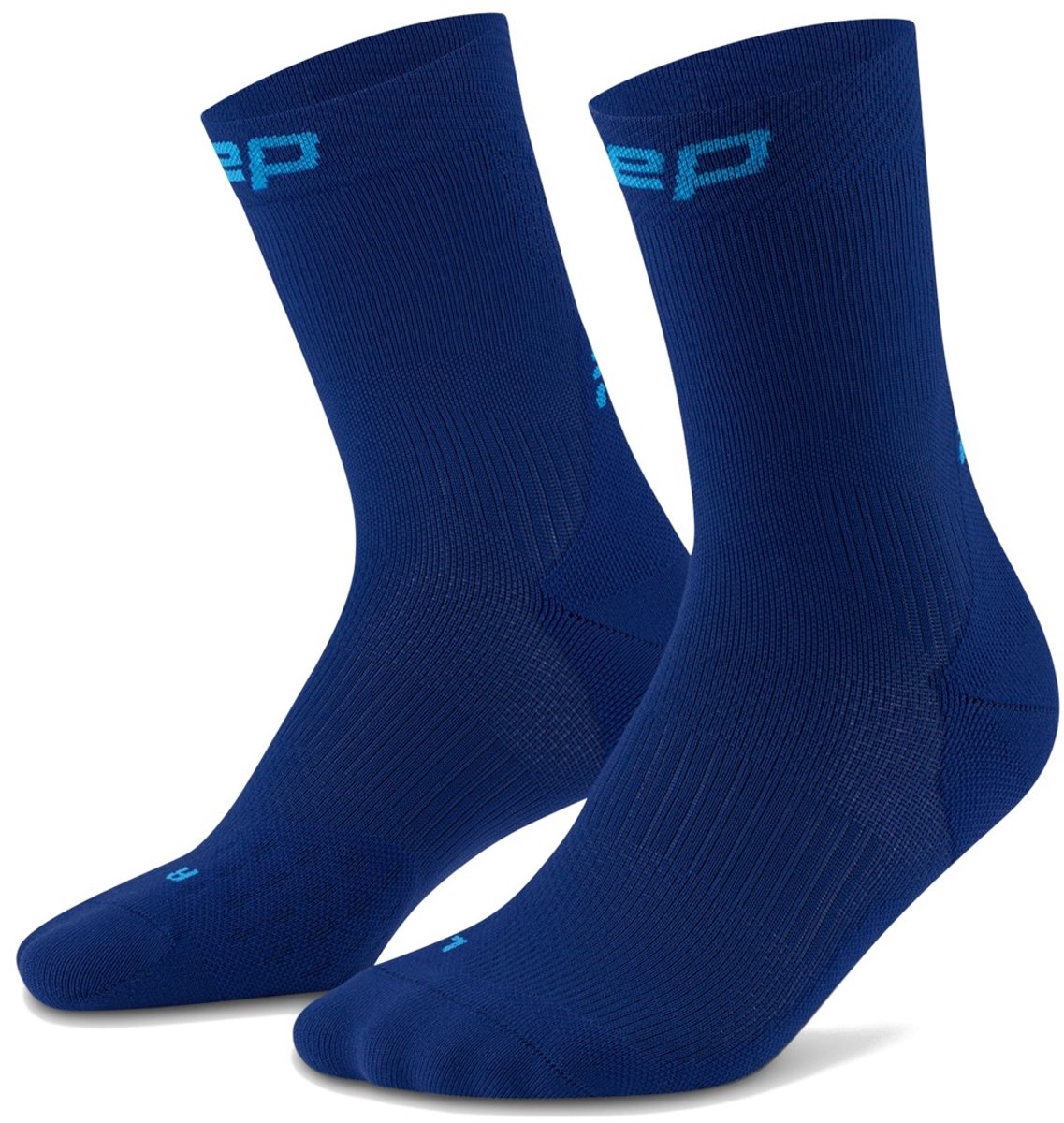CEP Core Run Socks Mid Cut 5.0, skarpety biegowe, męskie, granatowy