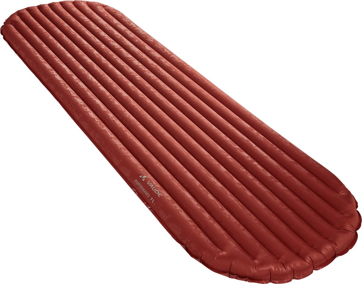 Vaude Performance 7 L, mata do spania, czerwony