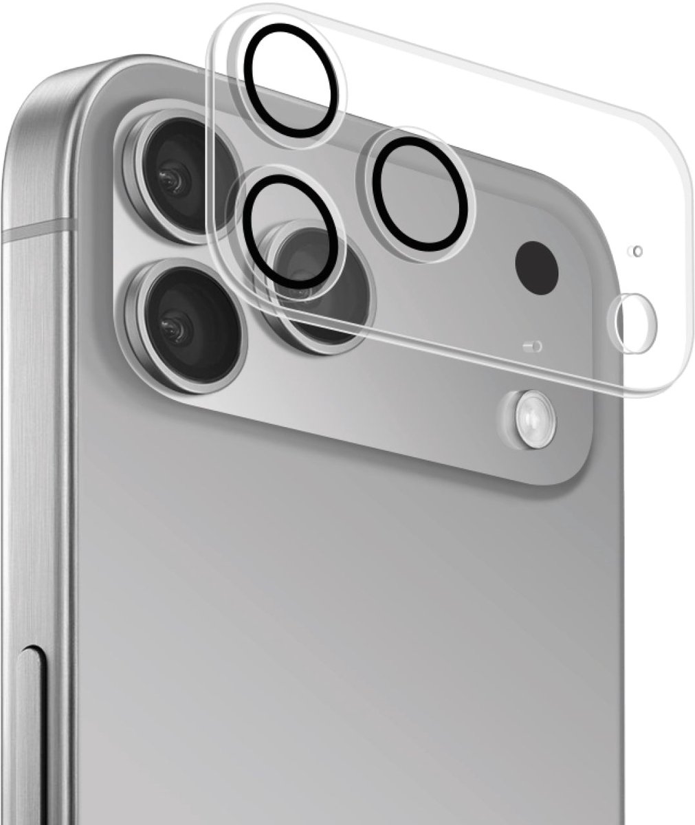 Puro Camera Standard tempered glass for iPhone 17 Pro for camera island and lenses