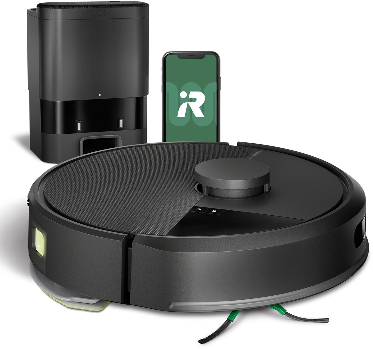 iRobot Robotstøvsuger Roomba 105 Combo + AutoEmpty™-dock - Sort