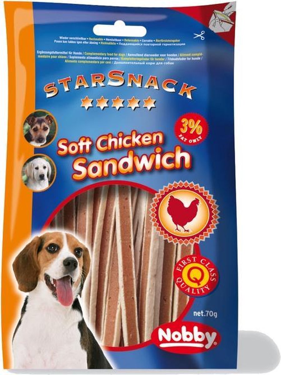 StarSnack Soft Chicken Sandwich, 375 g