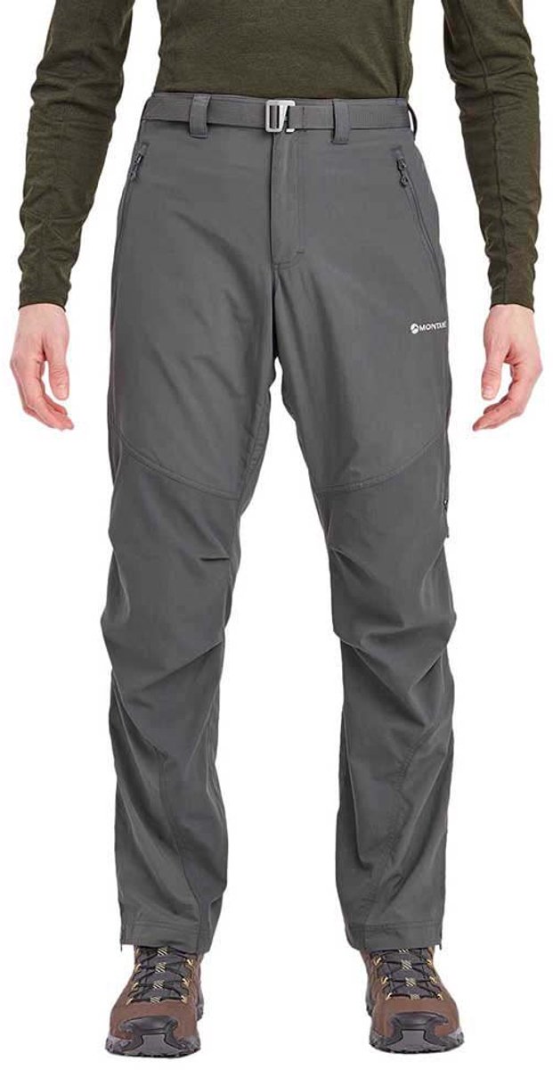 Montane Terra Pants Short Leg, spodnie turystyczne, męskie, szare