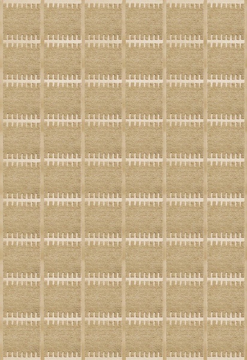 Layered Alfombra de lana Lilly Mustard, 250x350 cm