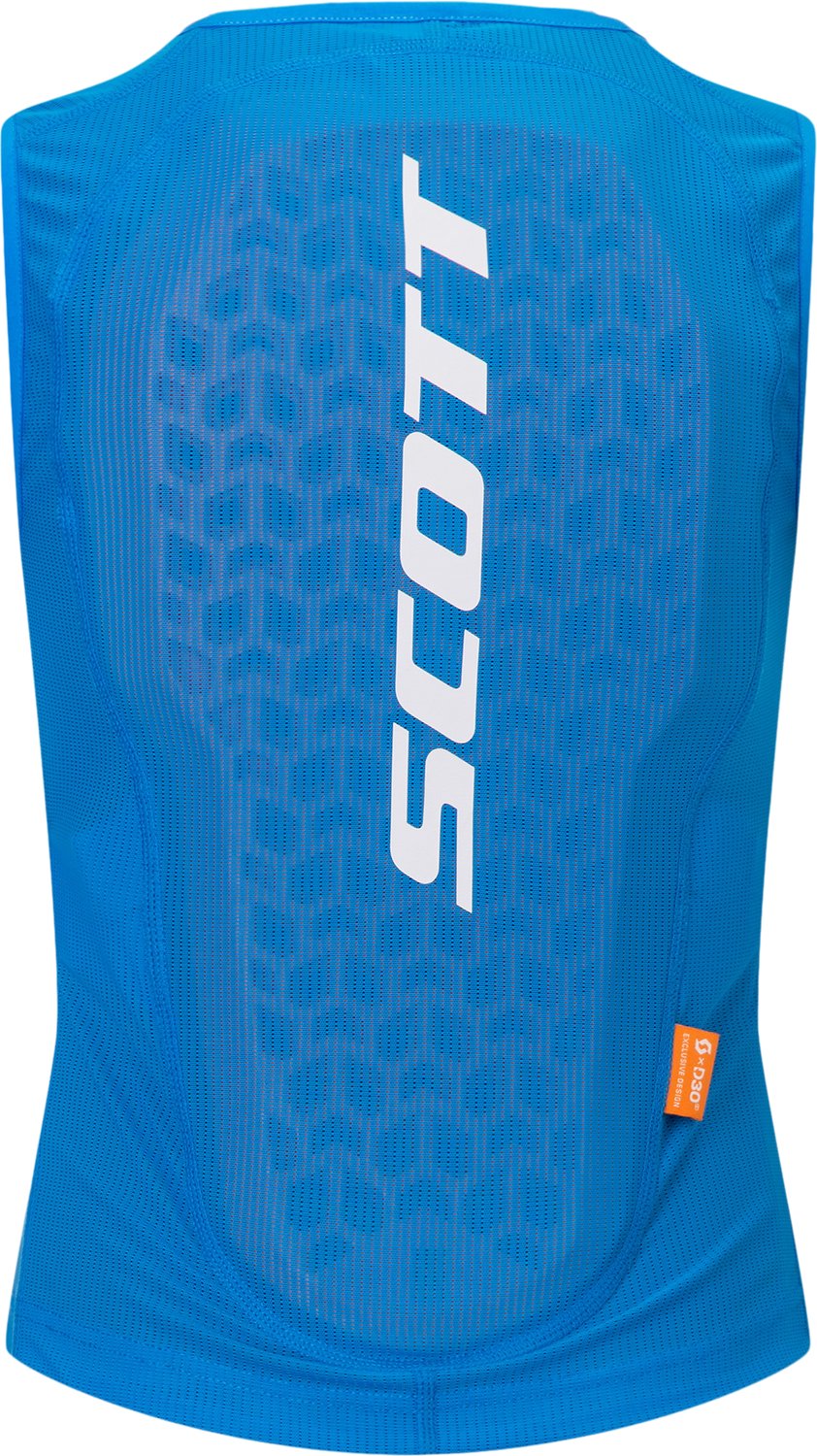 Scott Vest Airflow, ochraniacz pleców, junior, niebieski