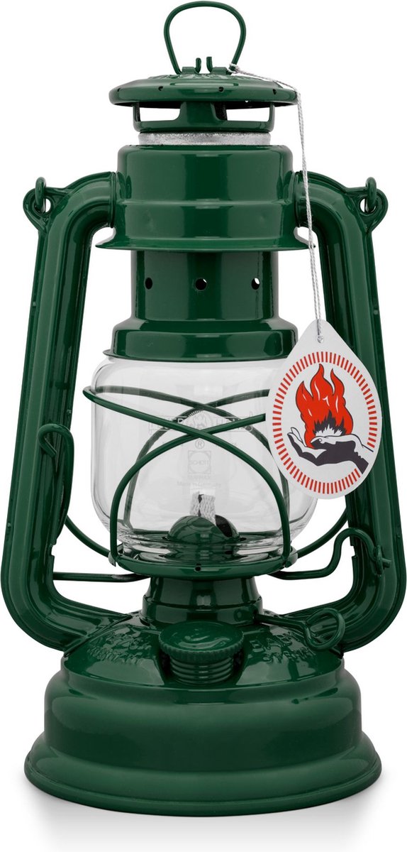Feuerhand Hurricane Lantern 276, lampa huraganowa, zielony mech