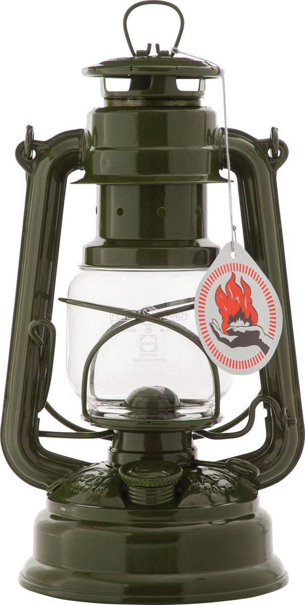 Feuerhand Hurricane Lantern 276, lampa, oliwkowy