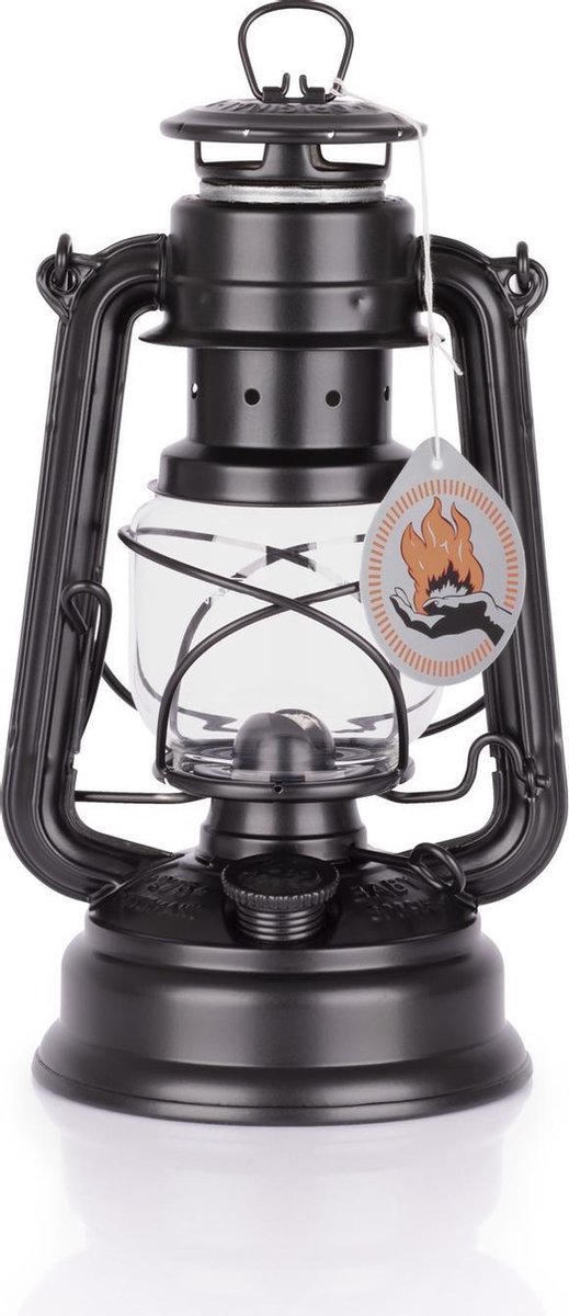 Feuerhand Hurricane Lantern 276, lampa huraganowa, matowa czarna