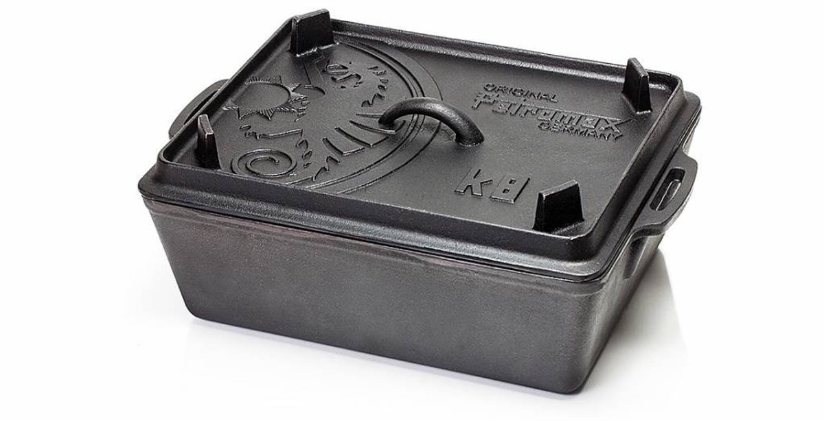 Petromax Loaf Pan K8, forma do pieczenia, czarny