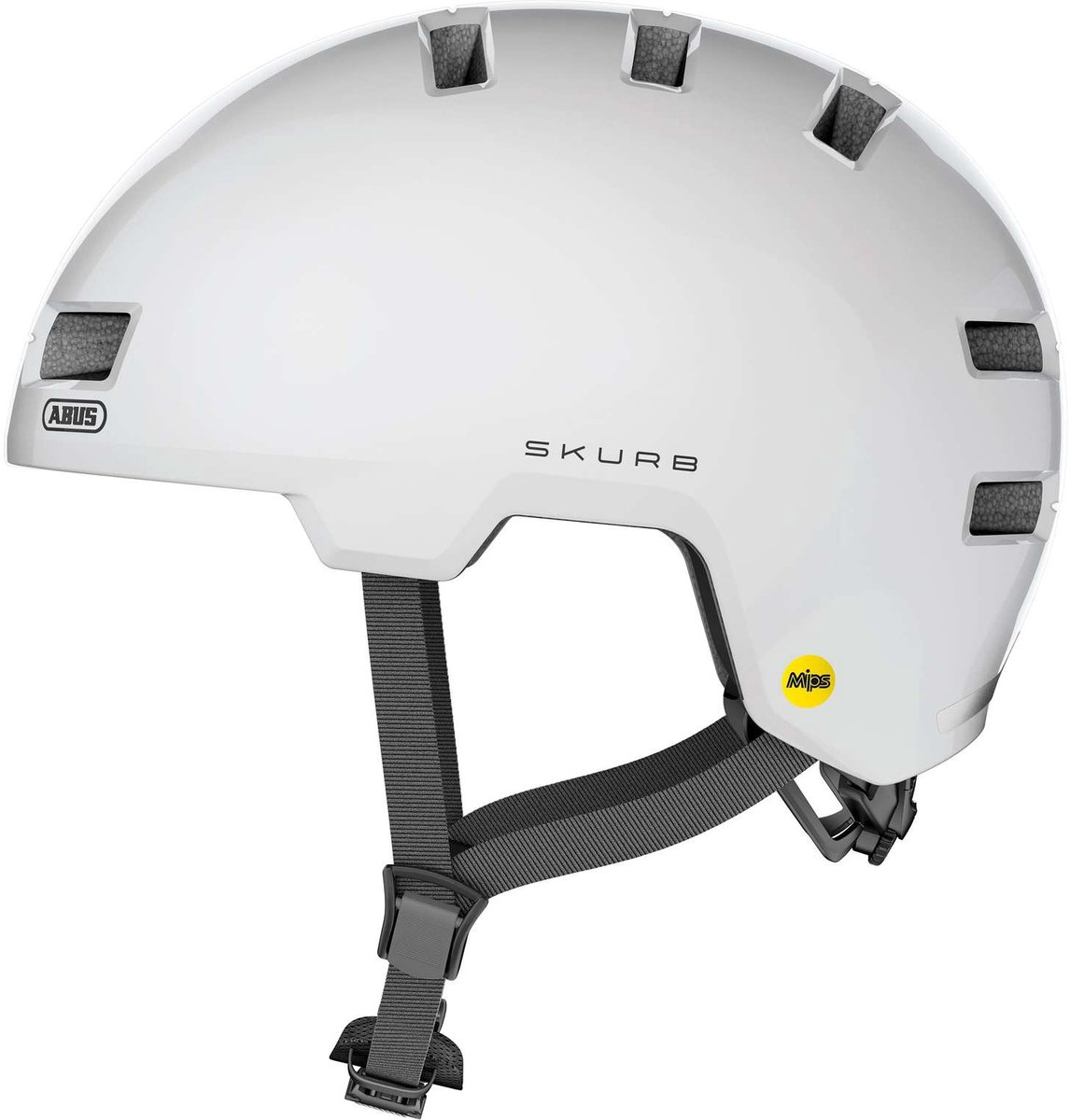 Abus Skurb MIPS, kask rowerowy, biay