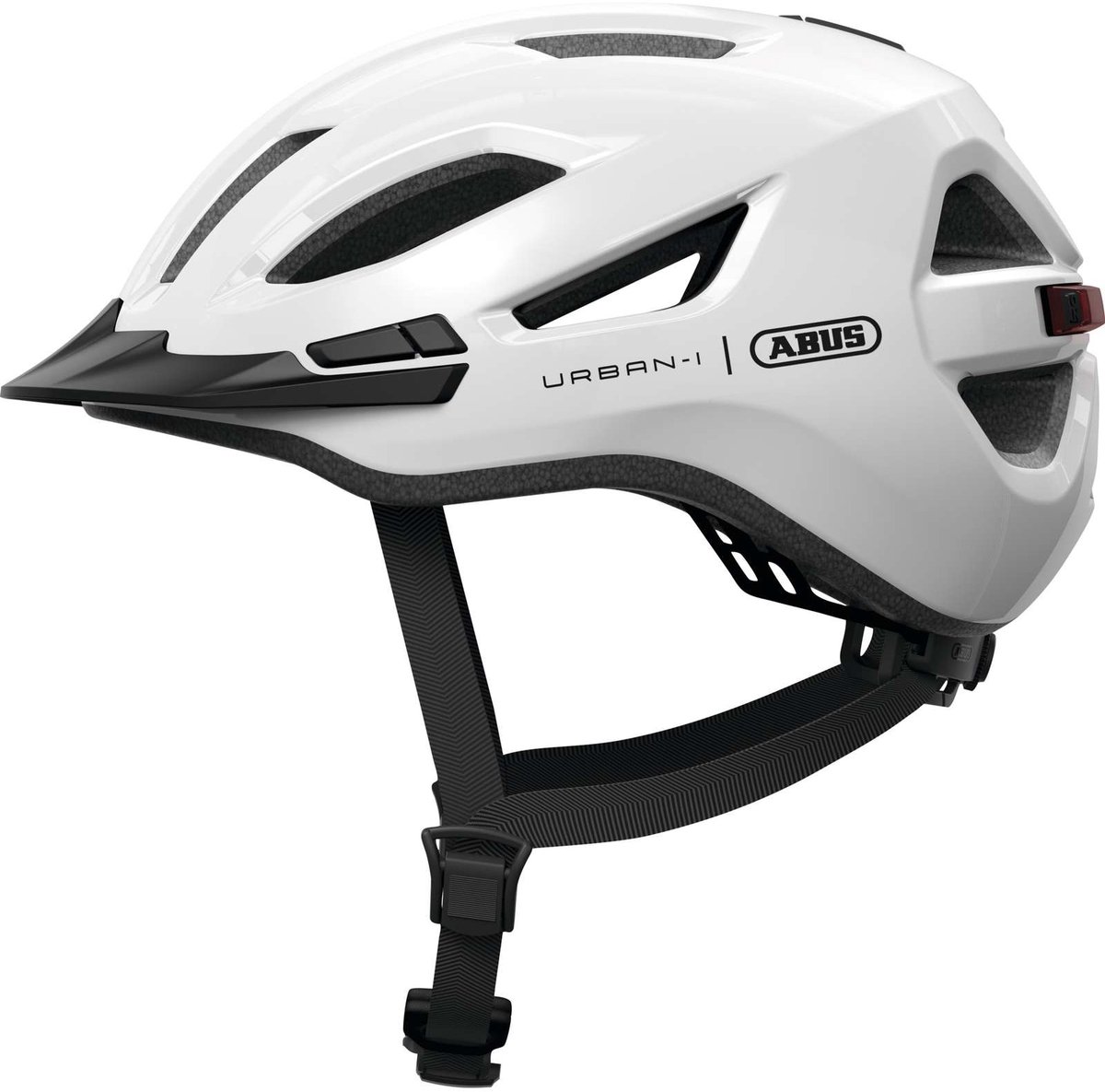 ABUS Urban-I 4.0, kask rowerowy, biały