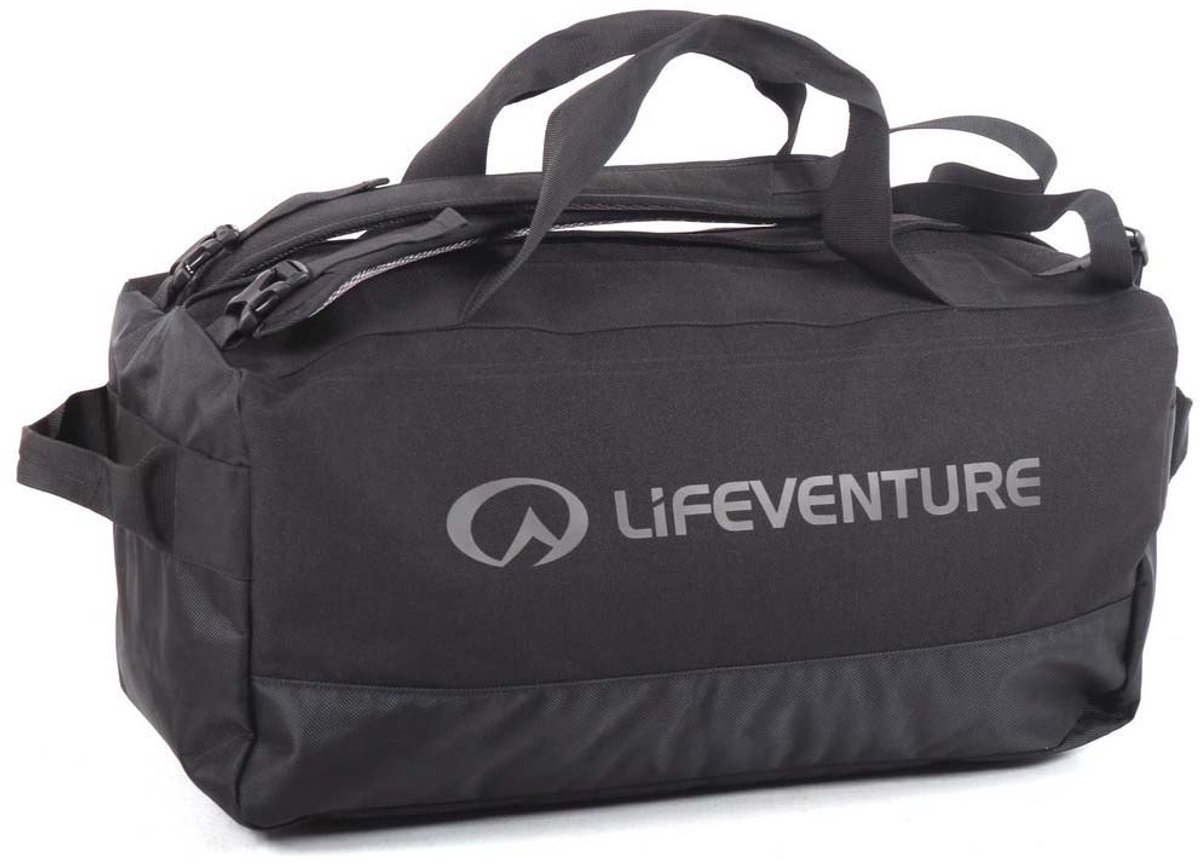 Lifeventure Expedition Cargo Duffle, unisex, czarny