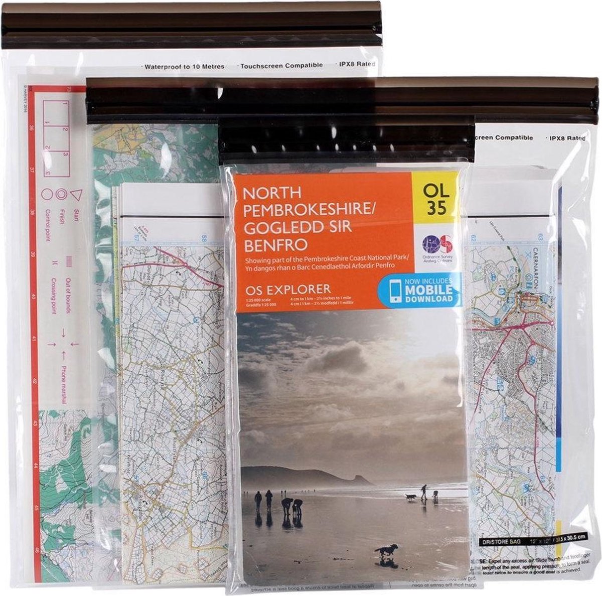 Lifeventure DriStore LocTop Torebki, 3 szt.