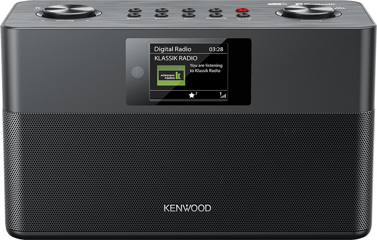 Kenwood CR-ST85DAB-B - DAB+/FM - Sort