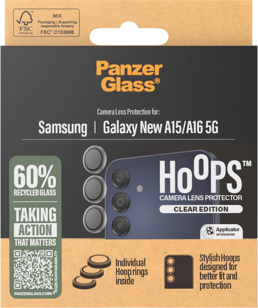 PanzerGlass Hoops™ Transparent Lens Protector Samsung Galaxy A16