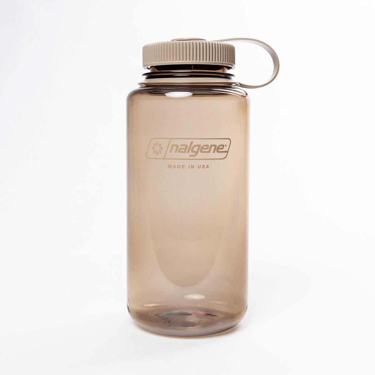 Nalgene wide mouth sustain, butelka na napoje, 1000 ml, brązowy