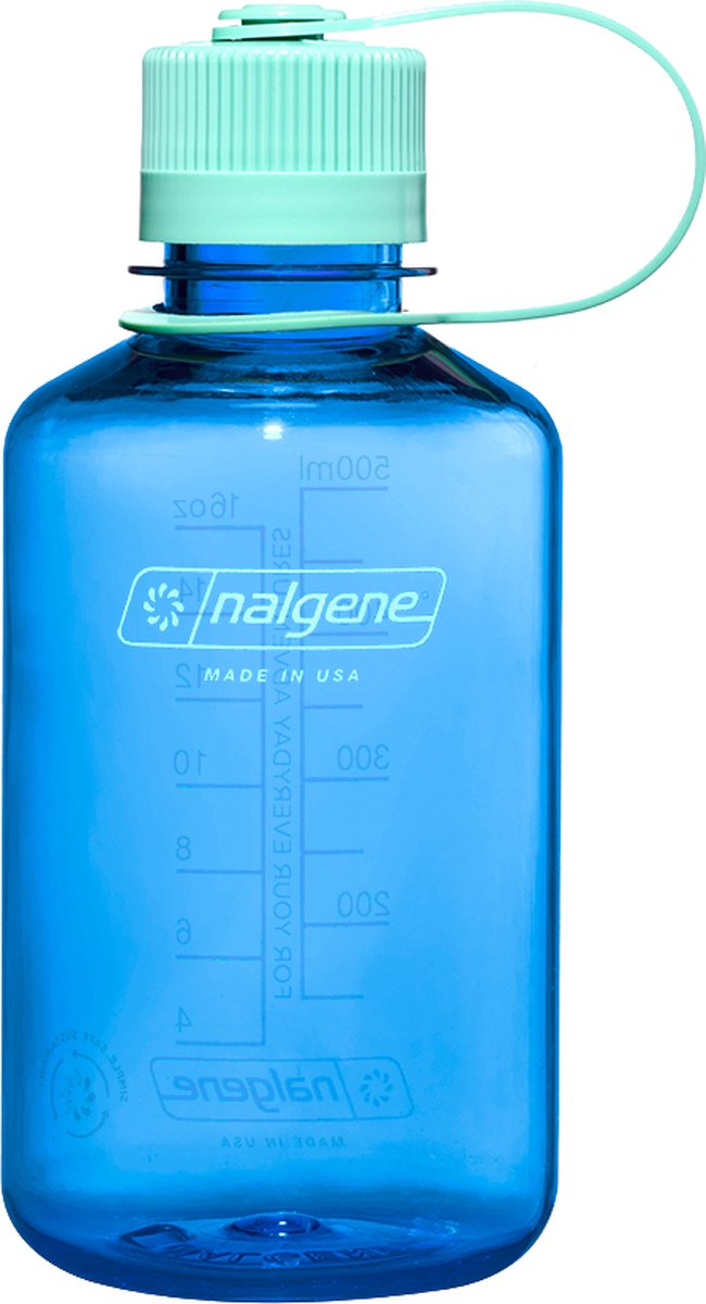 Nalgene narrow mouth sustain, butelka do picia, 500 ml, niebieski