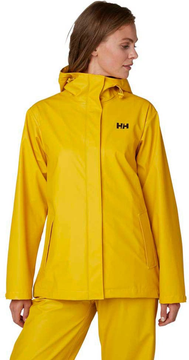 Helly Hansen Moss, kurtka przeciwdeszczowa, damska, żółta