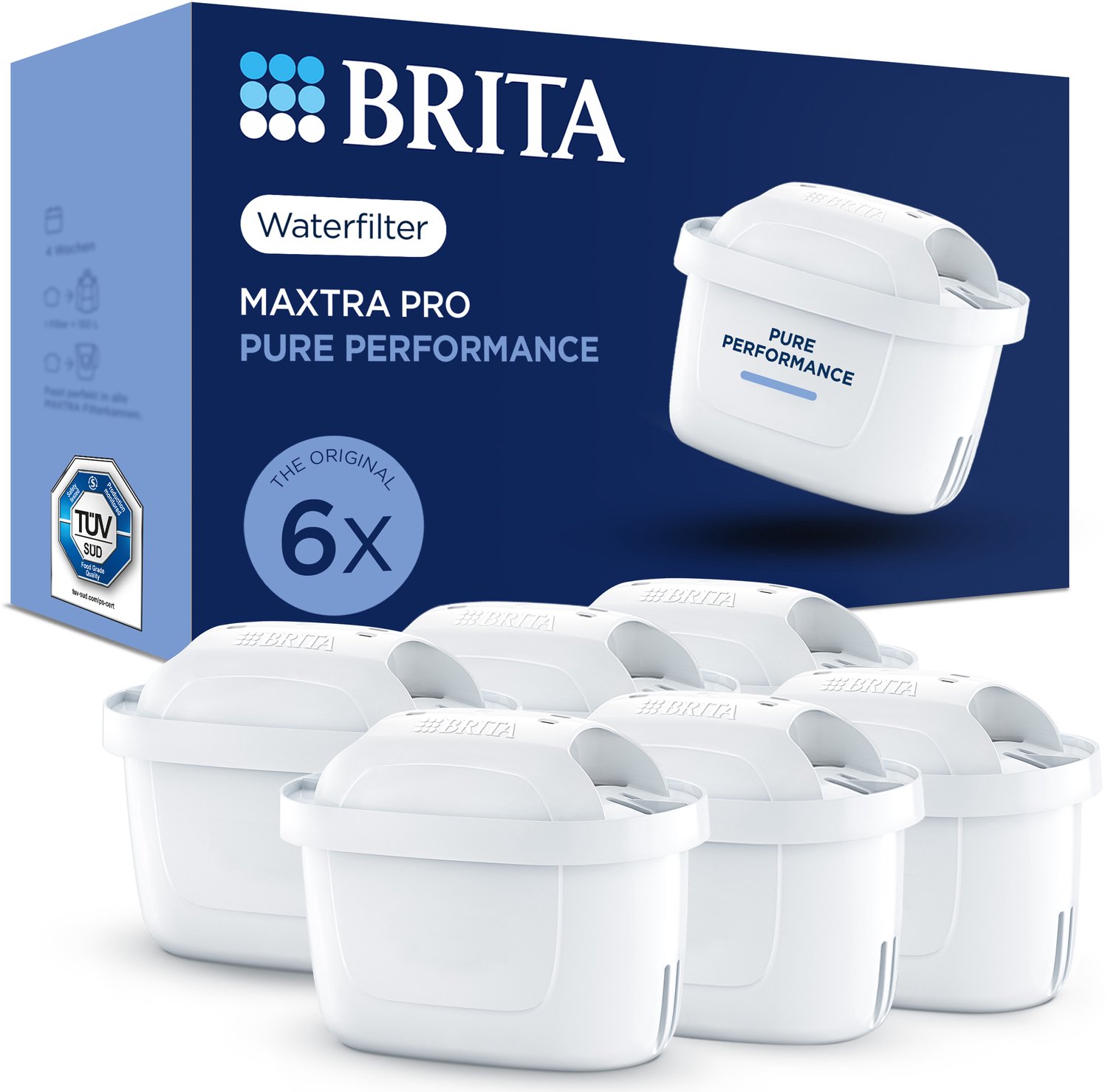 Brita Maxtra+ Pure Performance 6 pcs