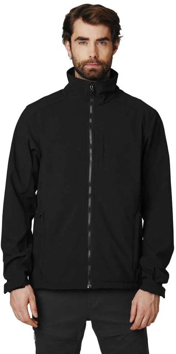 Helly Hansen Paramount, kurtka softshellowa męska, czarna