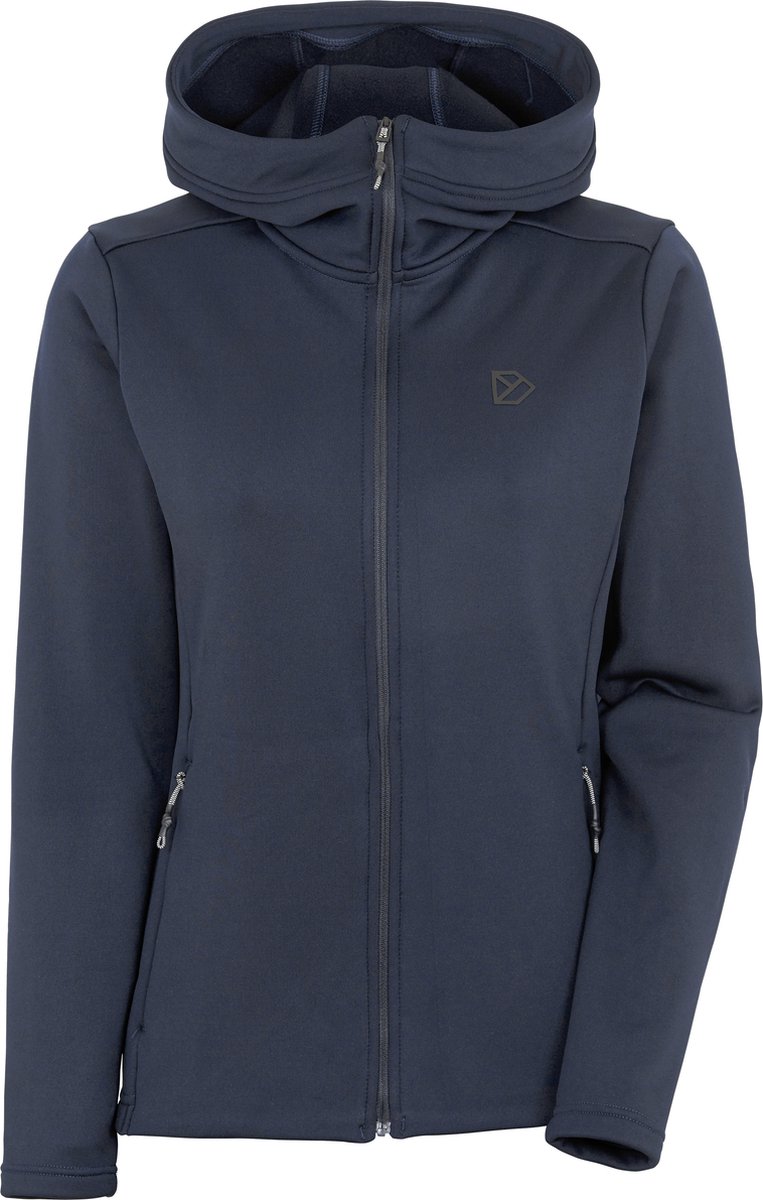 Didriksons Anneli, kurtka polarowa, damska, dark night blue