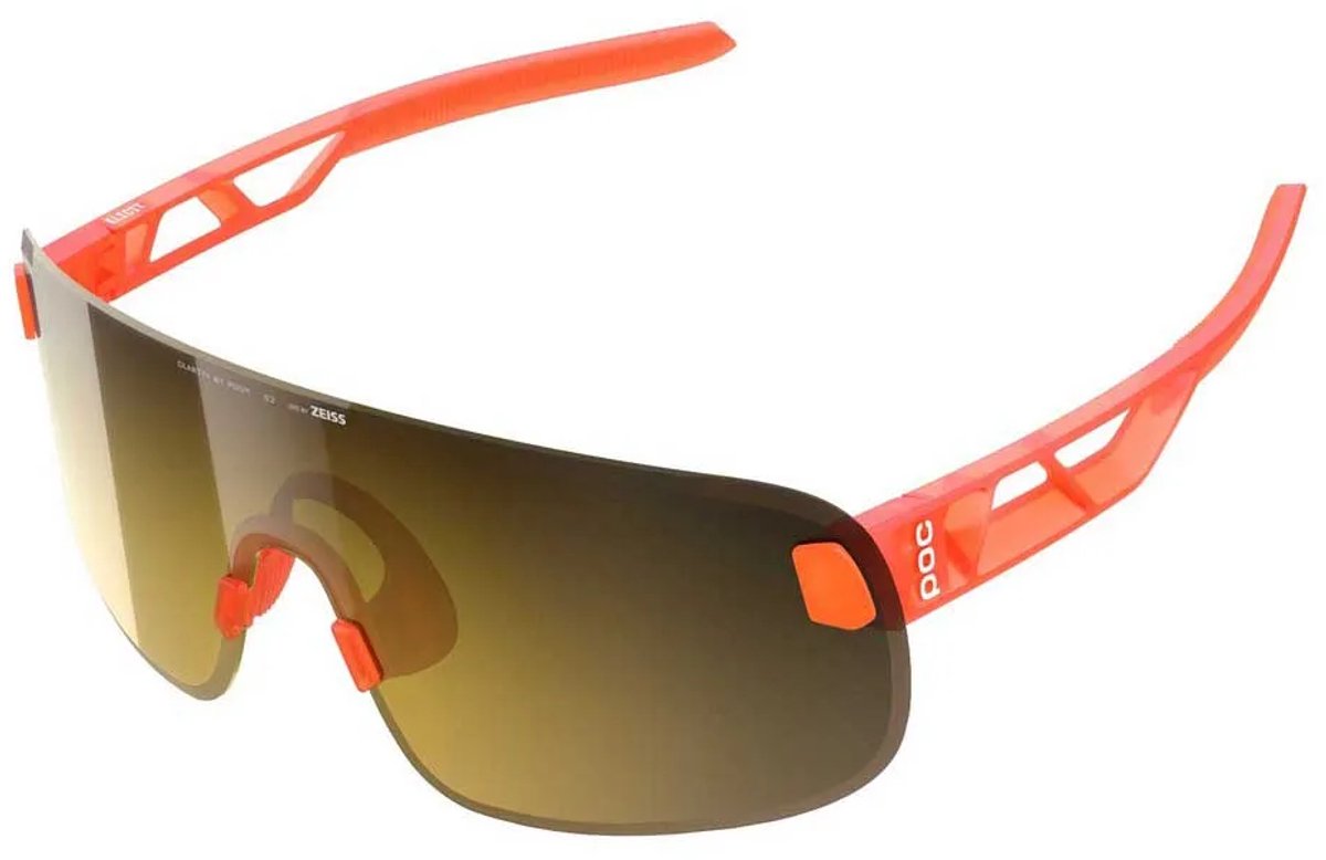 POC Elicit, okulary przeciwsłoneczne, fluorescent orange translucent
