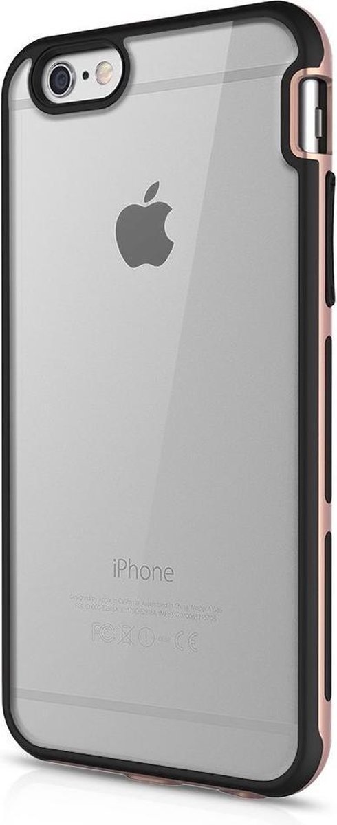 ITSKINS HYBRID EDGE cover for iPhone 6s Plus / 6 Plus®. Rose and black