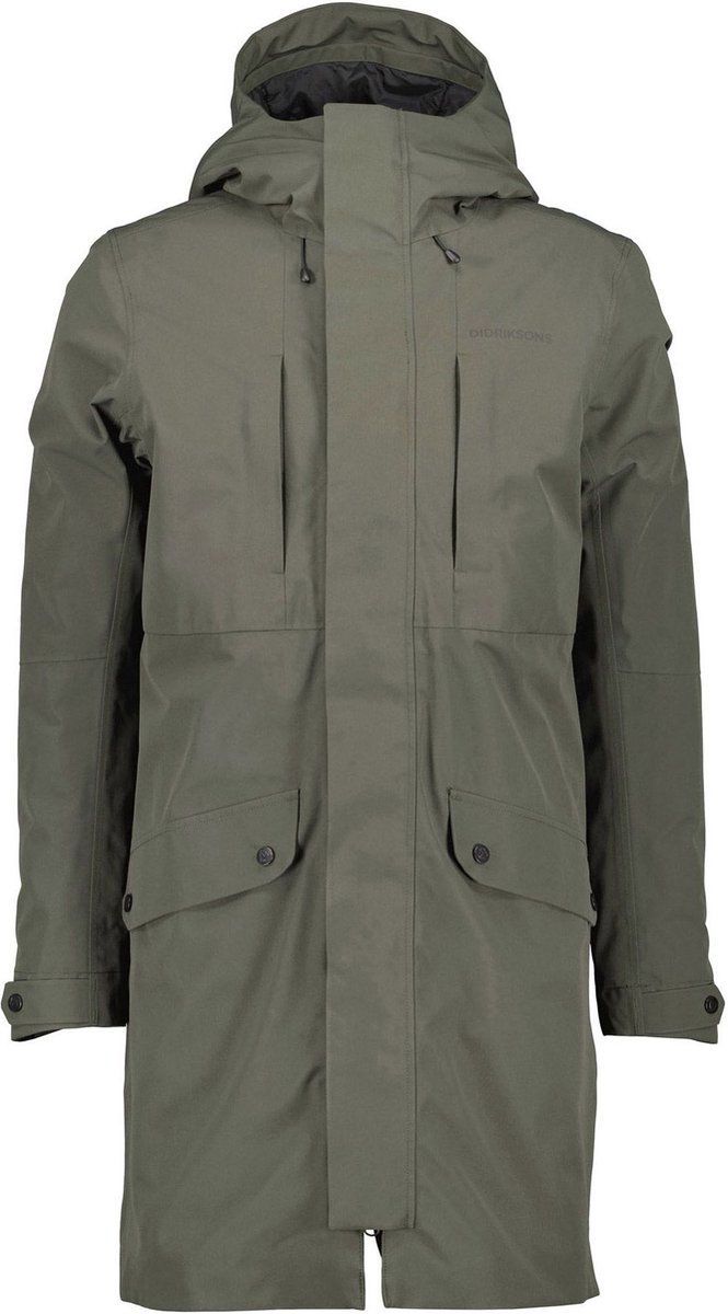 Didriksons Falke, parka, męska, ciemnozielony