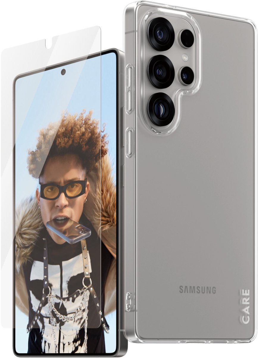 CARE by PanzerGlass Fashion 2-in-1 Bundle Samsung Galaxy S25 Ultra