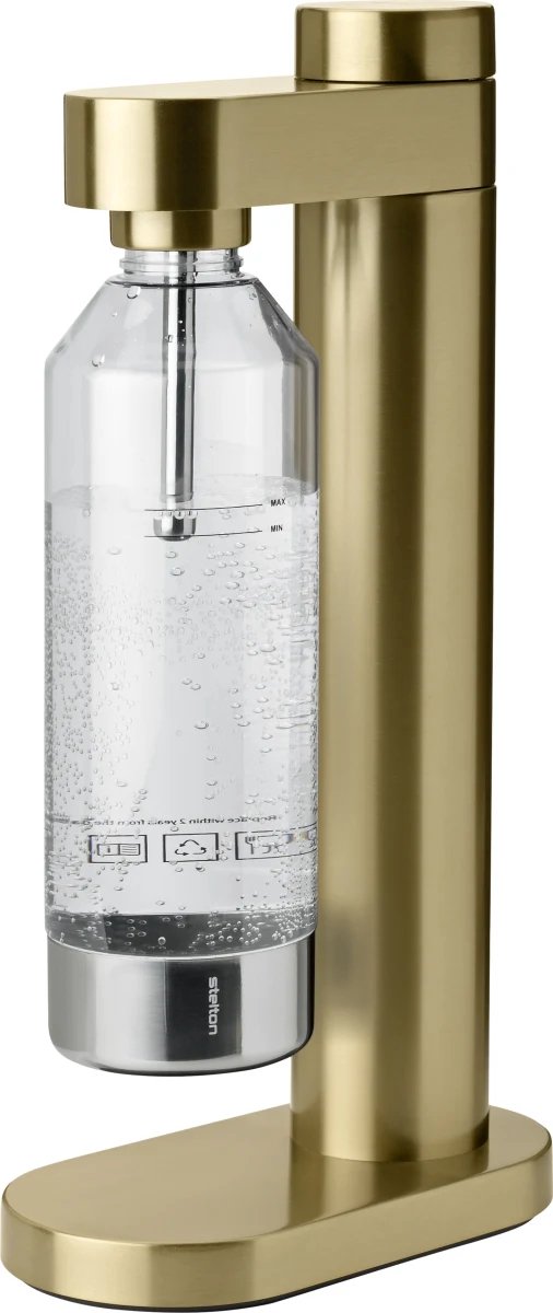 Stelton Gasatore acqua frizzante Brus Ottone spazzolato
