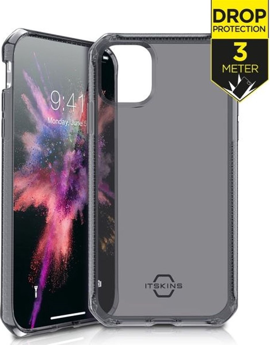 ITSKINS SPECTRUM CLEAR cover for iPhone 11 Pro Max / XS Max®. Black