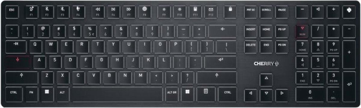 Cherry KW X ULP - Gaming Tastatur - Engelsk - Sort