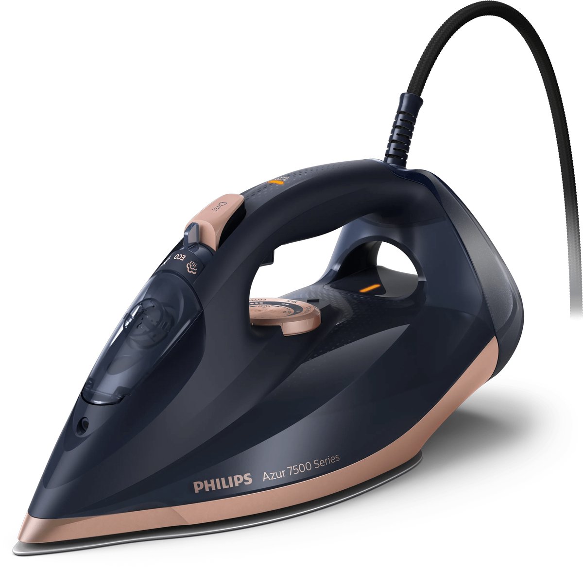 Philips Dampstrygejern Azur 7500 Series DST7510 - steam iron - sole plate: SteamGlide Elite